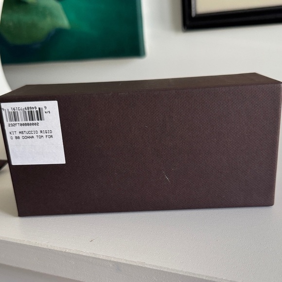 Tom Ford Dark Brown Box and Authentication Card with an Envelope for Eyewear - Picture 4 of 7